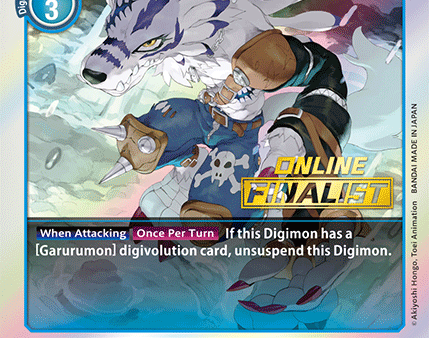 WereGarurumon [P-008] (Online Regional - Finalist) [Promotional Cards] Online