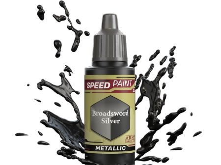 Army Painter Speedpaint 2.0 - Broadsword Silver 18ml Sale