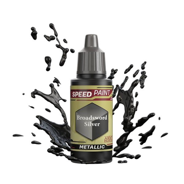 Army Painter Speedpaint 2.0 - Broadsword Silver 18ml Sale