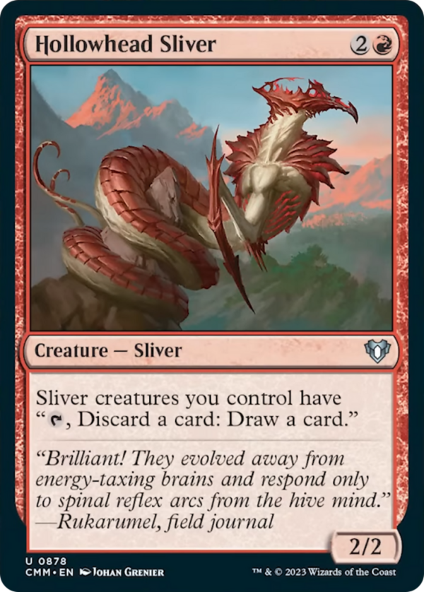 Hollowhead Sliver [Commander Masters] Discount