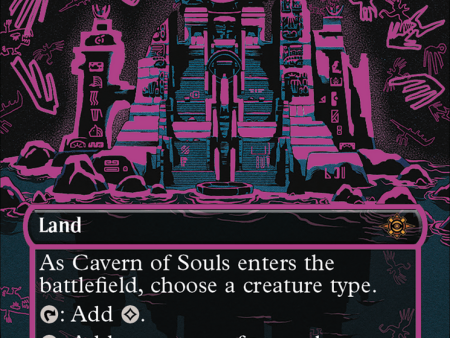 Cavern of Souls (0410d) (Borderless) [The Lost Caverns of Ixalan] For Cheap