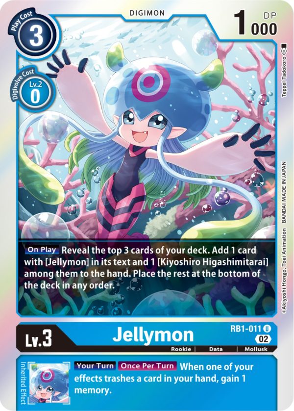 Jellymon [RB1-011] [Resurgence Booster] Hot on Sale