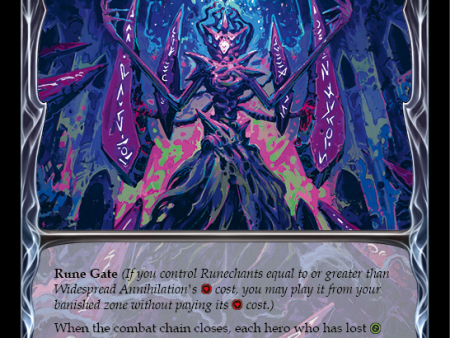 Widespread Annihilation (Extended Art) [DTD137] (Dusk Till Dawn)  Rainbow Foil Fashion