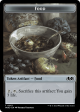 Mouse    Food (0013) Double-Sided Token [Wilds of Eldraine Tokens] Fashion