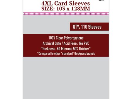 Sleeve Kings - 4XL Card Sleeves (103mm x128mm) (110ct) For Discount