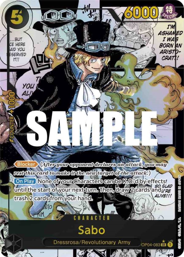 Sabo (Alternate Art Manga) [Kingdoms of Intrigue] For Sale