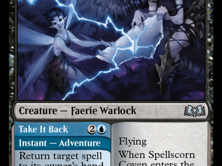 Spellscorn Coven    Take It Back [Wilds of Eldraine] on Sale