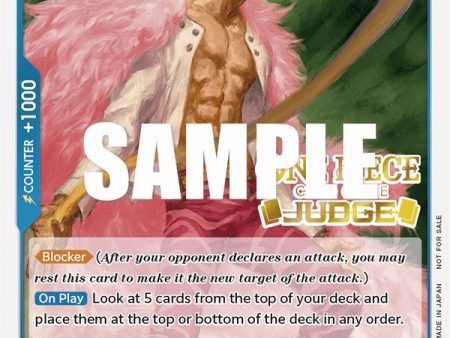 Donquixote Doflamingo (Judge) [One Piece Promotion Cards] Online