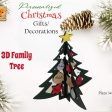 3D wooden tabletop christmas tree Online Hot Sale