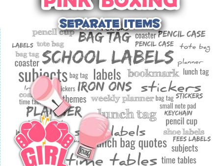 Pink boxing  Separate items For Cheap