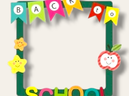 Back to school photo frame For Cheap