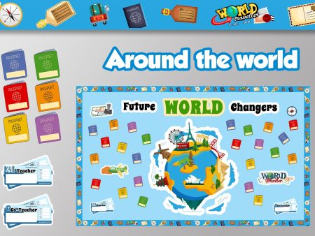 Around the world Classroom theme Online Hot Sale