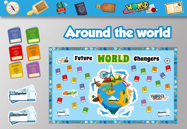 Around the world Classroom theme Online Hot Sale