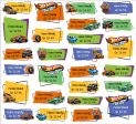 Hot Wheels  School labels packs on Sale