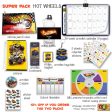 Hot Wheels  School labels packs on Sale