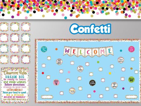 Confetti Classroom theme For Cheap