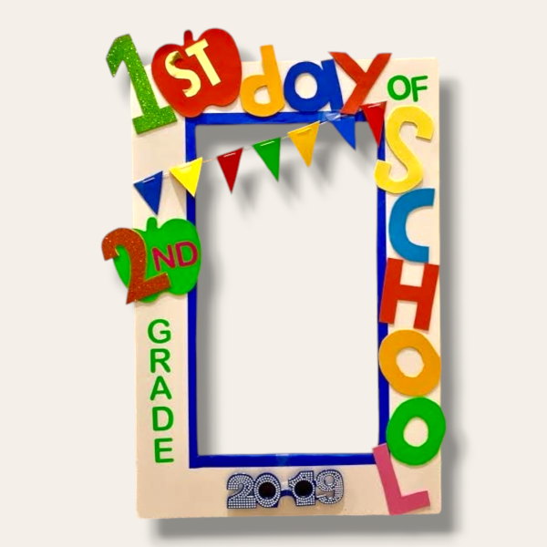 1st day of school photo frame 3 Discount