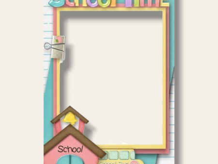 School time photo frame Supply