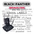 Black panther  Separate items Hot on Sale