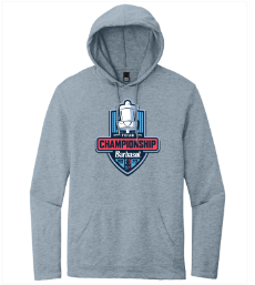 2023 Tour Championship Logo Lightweight Hoodie - Heather Flint Blue Online