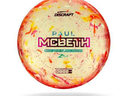 Discraft - 2024 Paul McBeth Tour Series - Jawbreaker Z FLX Kratos Online now