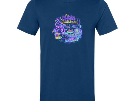 2024 Chess.com Invitational Shirt - Blue Online Sale