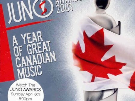 VARIOUS - 2003 JUNO AWARDS A YEAR OF For Sale